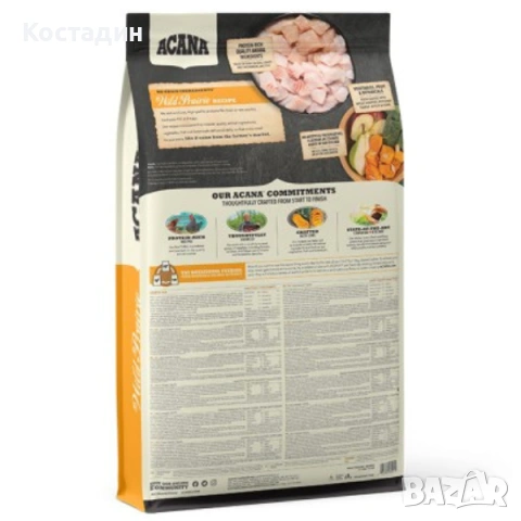 Пълноценна Храна за Кучета от Всички породи - 11.4кг - Wild Prairie - Acana, снимка 2 - За кучета - 54615469