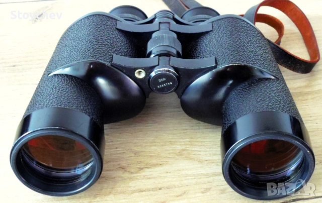 Бинокъл Carl Zeiss Jena Octarem 8x50B 1985г., снимка 5 - Други ценни предмети - 55089183