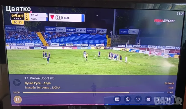 Комплект отключен 4K Yettel Box с Android Tv 14 с безплатна телевизия, снимка 10 - Приемници и антени - 55578871