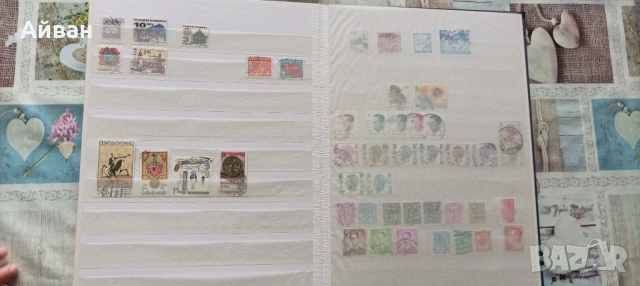 Два албума със пощенски марки , снимка 6 - Филателия - 53957410