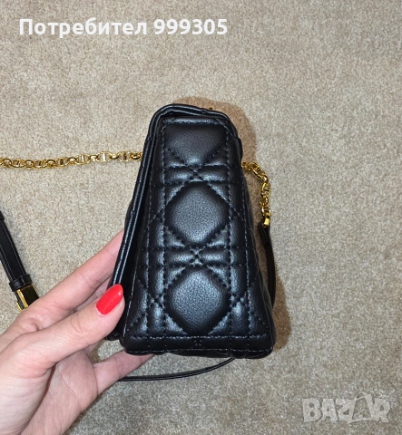 Дамска чанта естествена кожа - стил Christian Dior – нова, снимка 7 - Чанти - 54364803