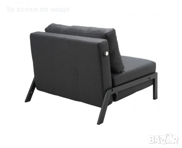 Кресло-легло Фенси - цвят антрацит Код P2120, снимка 3 - Дивани и мека мебел - 54157544