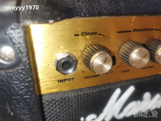 MARSHALL MG10CD 2307262033L4, снимка 9 - Ресийвъри, усилватели, смесителни пултове - 55397415
