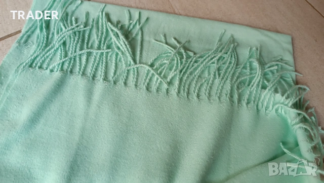 кашмирен Cashmere шал с размери 200/70 см, нов в опаковка , снимка 3 - Шалове - 45317879