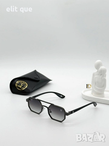 очила с калъф, кутия и ув защита ray ban prada, снимка 6 - Слънчеви и диоптрични очила - 55219864