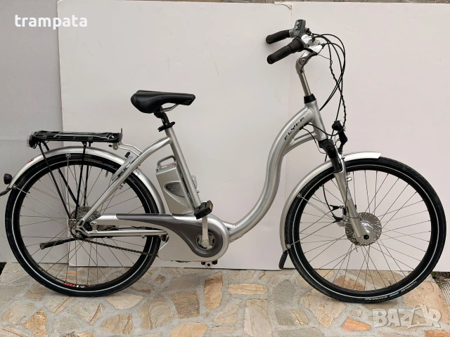 НАЙ ДОБРАТА ОФЕРТА 26 цола ,Алуминиев електрически велосипед Flyer , снимка 2 - Велосипеди - 55108135