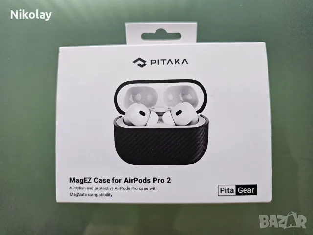 PITAKA MagEZ Case for AirPods Pro 2 