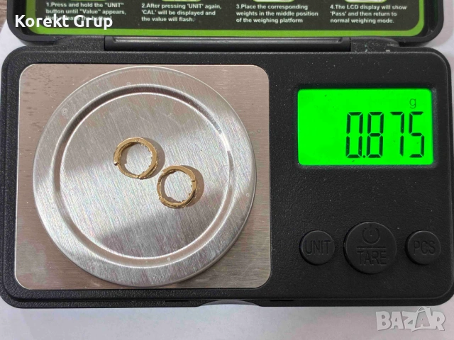 Детски обеци 14к , снимка 6 - Обеци - 54135538