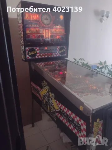 Флипер Williams Diner 1990 г. Пинбал машина, снимка 2 - Колекции - 55557981