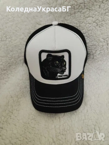 GOORIN BROS шапка Black Panter бяла/графит шапка