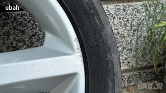 Единична джанта 17” Opel (Astra-H, Zafira-B, Vectra-C, Signum), снимка 5 - Гуми и джанти - 55674407