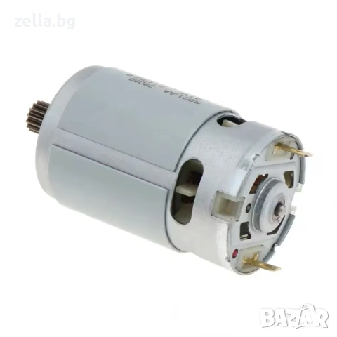 Електромотор RS550 GRS550VC 21V 28000 RPM с 14 зъба – за акумулаторен мини верижен трион 10324, снимка 4 - Друга електроника - 54672142
