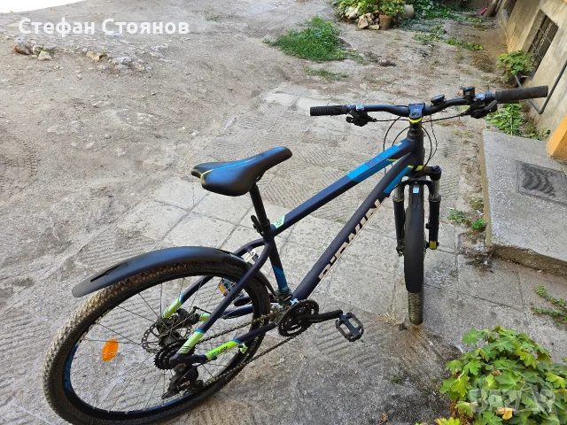 Планински велосипед B'TWIN Rockrider 520 (27.5") – Отлично състояние + Аксесоари, снимка 2 - Велосипеди - 55616424
