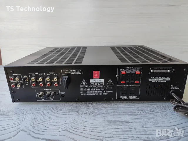 Ретро ресивър Akai AA-A35 с конвертор 220V/110V – Made in Japan, снимка 13 - Аудиосистеми - 55295781