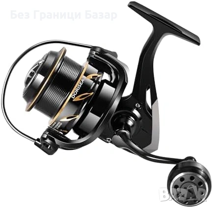 Нова спининг Риболовна макара 7+1 лагера плитка алуминиева шпула за въдица рибар, снимка 2 - Макари - 54108997