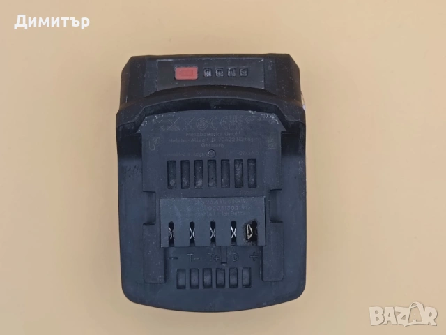 Metabo 18V 5.2 Ah проблемна батерия, снимка 2 - Винтоверти - 54655970
