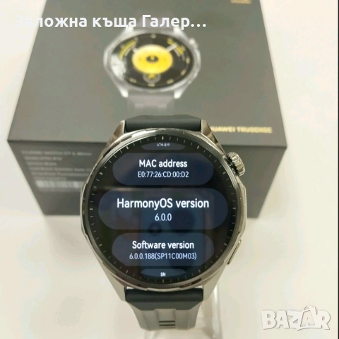 Смарт часовник HUAWEI Watch GT6, 46 мм, Black Rubber, снимка 5 - Смарт гривни - 54390045