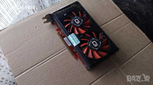 Видео карта NVidia GeForce Gainward GTX460 SE 1024MB GDDR5 256bit PCI-E, снимка 4 - Видеокарти - 54492794
