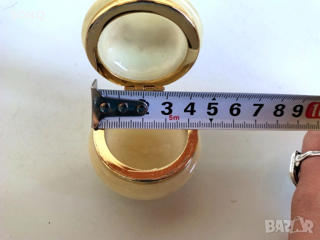 Прекрасна Италианска Кутийка От Алабастър, снимка 6 - Други - 53983267