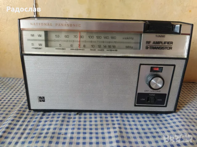 радиоприемник National Panasonic , снимка 2 - Радиокасетофони, транзистори - 55452271