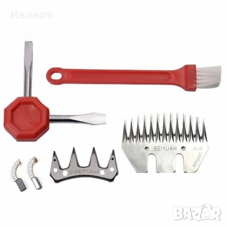 Професионална НЕМСКА Машинка 1600W за подстригване / стригане на овце - Електрическа ножица, снимка 9 - Други стоки за животни - 54224312