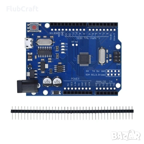 Микроконтролер Arduino Uno R3 CH340G Micro USB