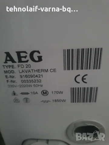 Сушилня 3кг AEG Термопомпа , снимка 3 - Сушилни - 55688015