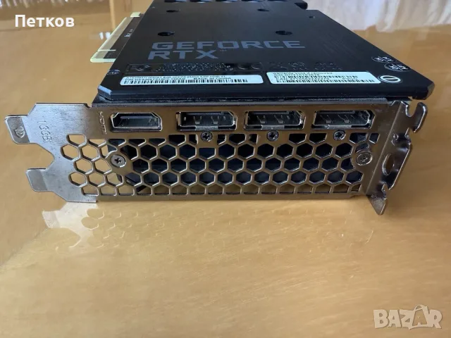 Видео карта Nvidia GeForce RTX 3060ti Gainward Ghost 8GB GDDR6, снимка 4 - Видеокарти - 55506437