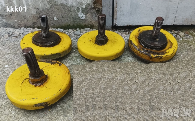 Антивибрационни опори (пети) за машини - 4 броя, снимка 3 - Други машини и части - 53676203