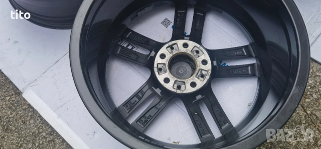 Като НОВИ 5x120 18 Цола Спорт Пакет. BMW/БМВ, снимка 10 - Гуми и джанти - 46685442