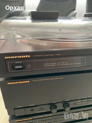 Рядък Hi-Fi Стек Marantz – Пълен Комплект с Тонколони и Дистанци, снимка 8 - Аудиосистеми - 54462800