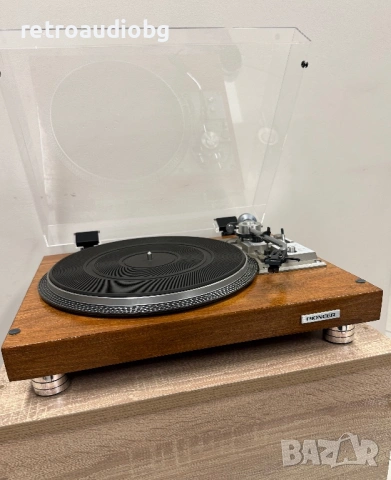 🔈Топ ретро колекционерски грамофон PIONEER PL-518 - Direct drive🔈, снимка 2 - Грамофони - 54526345