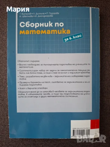 Сборник по математика за 6. клас (Анубис), снимка 2 - Учебници, учебни тетрадки - 55593390