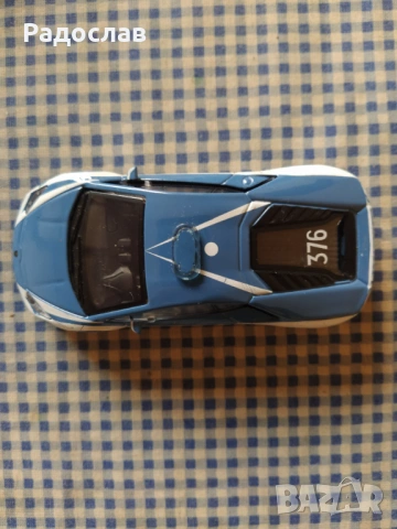 количка Burago Lamborghini Polizia, снимка 5 - Колекции - 54583659