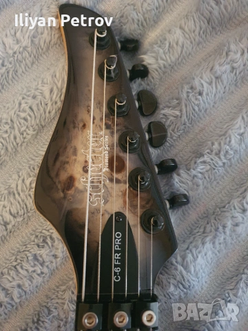 Schecter C-6 FR PRO 2021 - Charcoal Burst, снимка 6 - Китари - 55148174