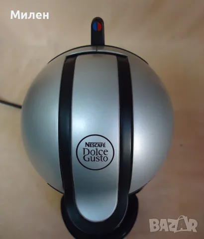 Кафемашина с гаранция 1 година NESCAFÉ® за капсули Dolce Gusto Delonghi Piccolo.Silver, снимка 3 - Кафемашини - 55423684