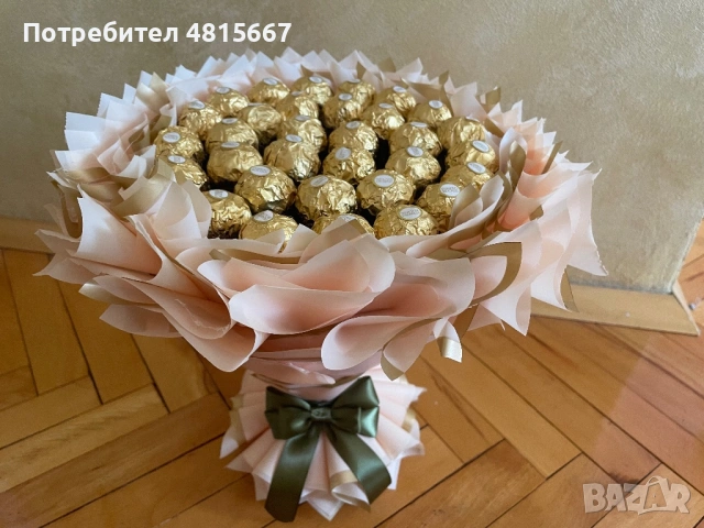 Букет от шоколадови бонбони