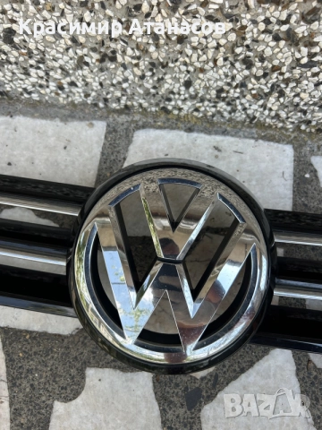 1T0853655C. Предна решетка радиатор за Vw Туран. 1T0853601E, снимка 4 - Части - 55581421