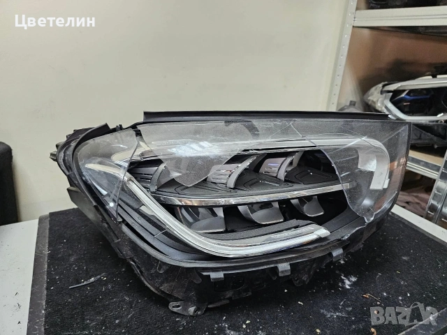 Десен фар Mercedes GLC Led High desen far мерцедес глц 253, снимка 2 - Части - 54488042
