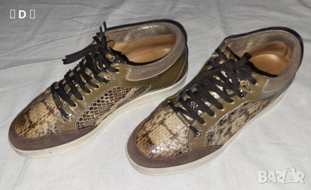 JIMMY CHOO оригинални змийска кожа № 37, снимка 9 - Маратонки - 54904305