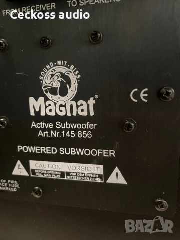 Активен субуфер MAGNAT 145 856, снимка 7 - Тонколони - 54978971