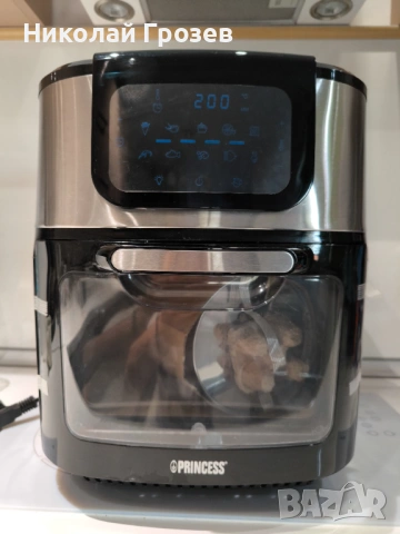 Уред за готвене с горещ въздух и фурна Princess DeLuxe AirFryer Oven 11L 