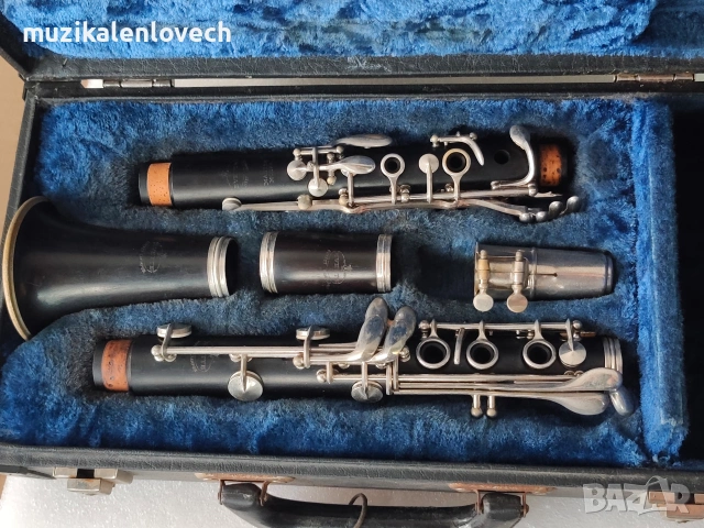 Buffet Crampon Evette Master Model B-Clarinet Paris, France Б-кларинет с куфар дърво, снимка 3 - Духови инструменти - 55204555