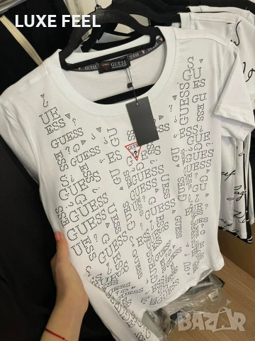 Moschino ✨ Guess ✨Prada ✨Дамски Тениски , снимка 6 - Тениски - 55013890