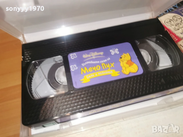 МЕЧО ПУХ-ORIGINAL VHS VIDEO TAPE 0907261152L1, снимка 2 - Други жанрове - 55218002