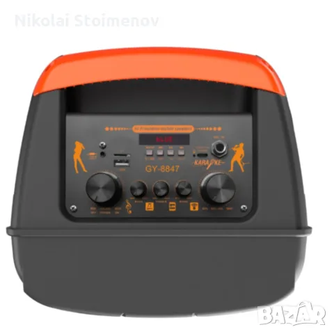 Bluetooth караоке тонколона GY-8847 с Led осветление, снимка 4 - Тонколони - 55409086