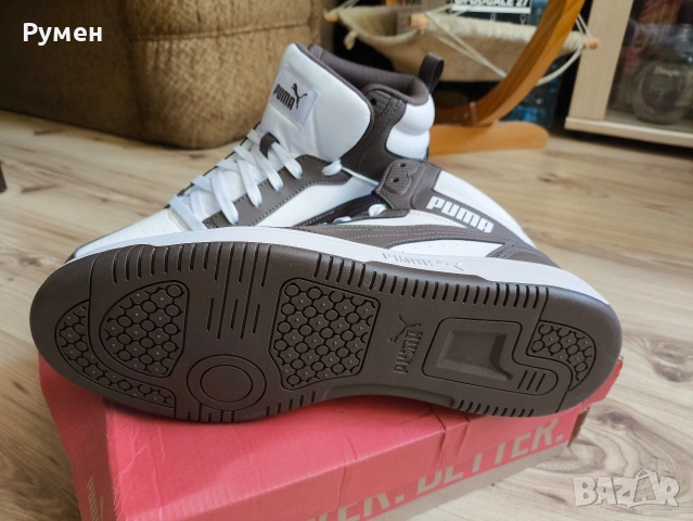 Маратонки PUMA Rebound v6 Сникърси Бели, снимка 4 - Спортни обувки - 54986693