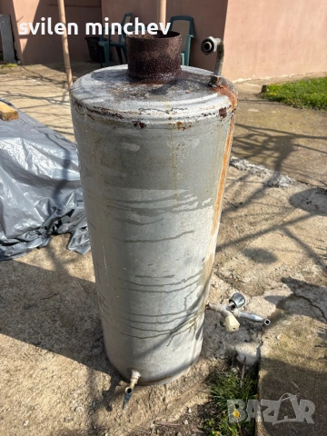 Бойлер на дърва 80 литра , снимка 4 - Бойлери - 54171141