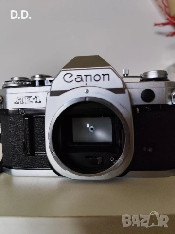 Canon AE-1 с обективи, снимка 12 - Фотоапарати - 54534625