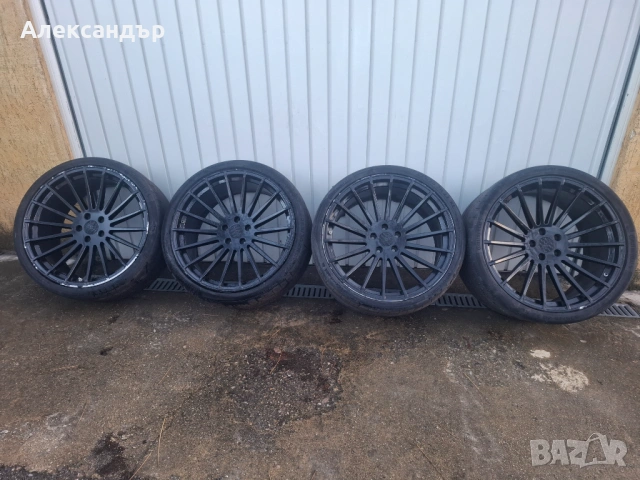 Джанти 22 цола 22x11.5J ET38 с гуми Continental 335/25 ZR22 – 4 броя